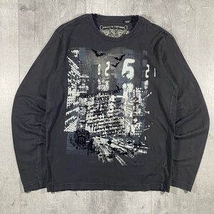 00s Y2k/Grunge City Graphic Longsleeve